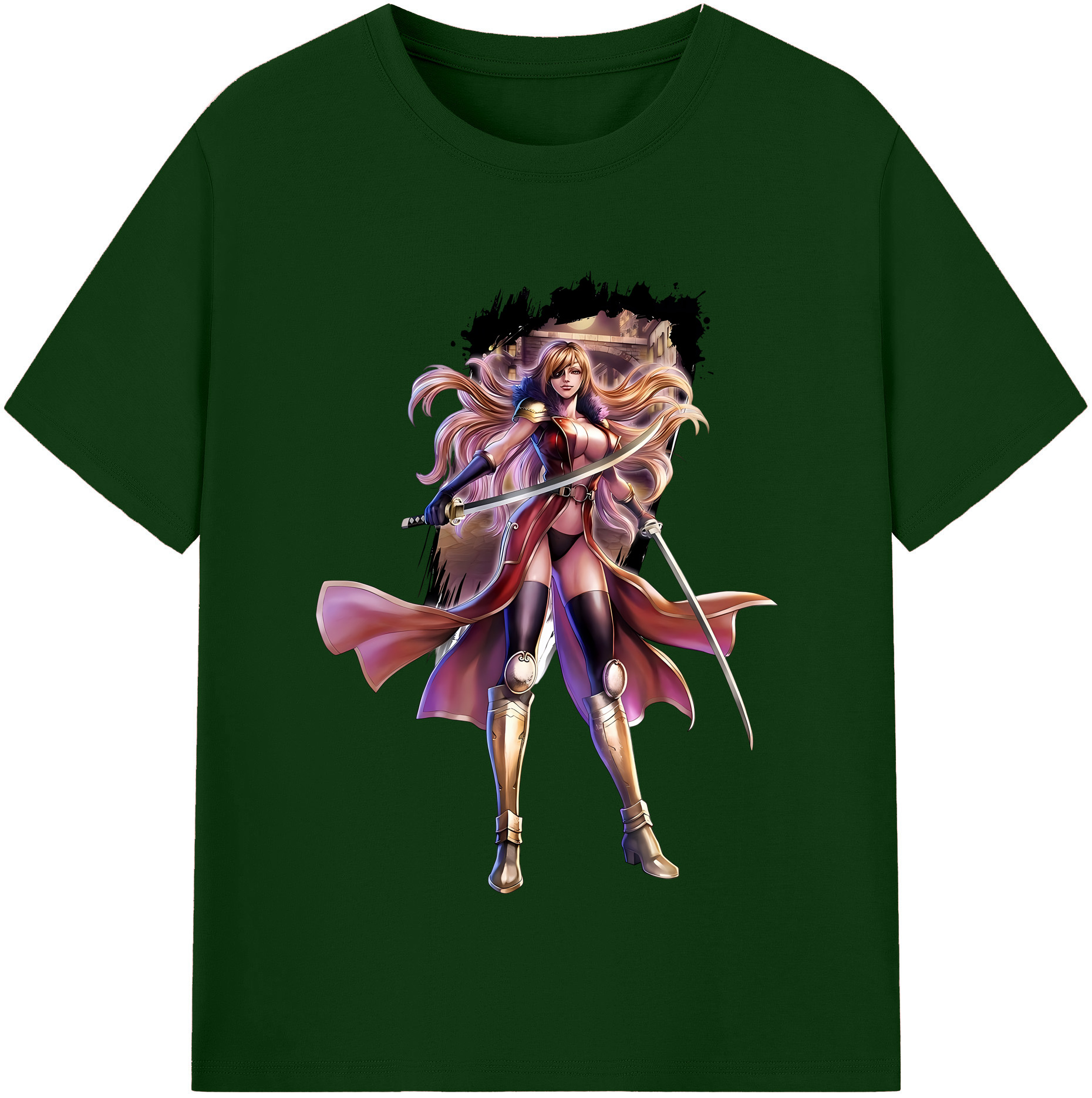 （画像用） 北斗の拳 Fist of the North Star 綿100％半袖Tシャツ（フロントプリント）